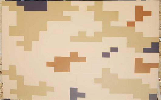 黄浦荒漠迷彩漆喷涂